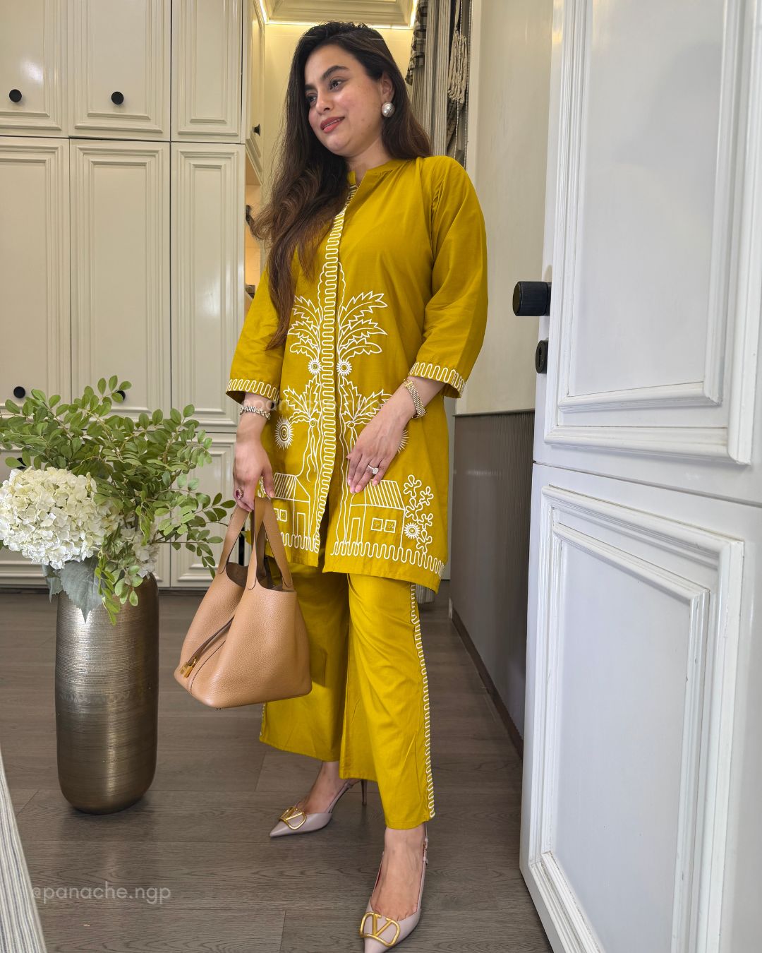 Haveli embroidered coords