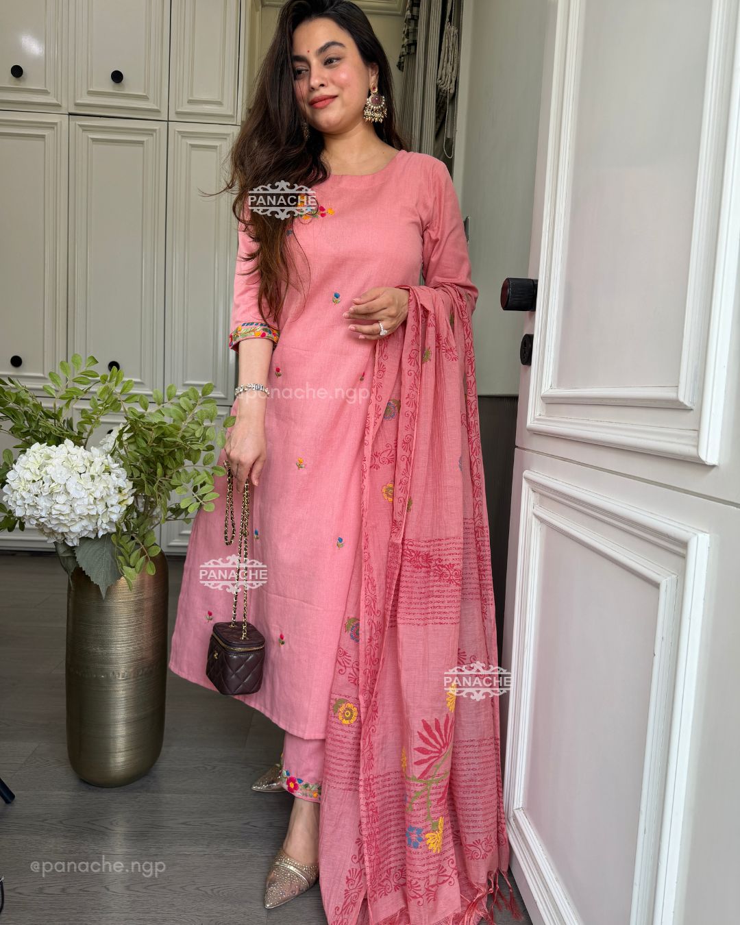 Rose garden suit set