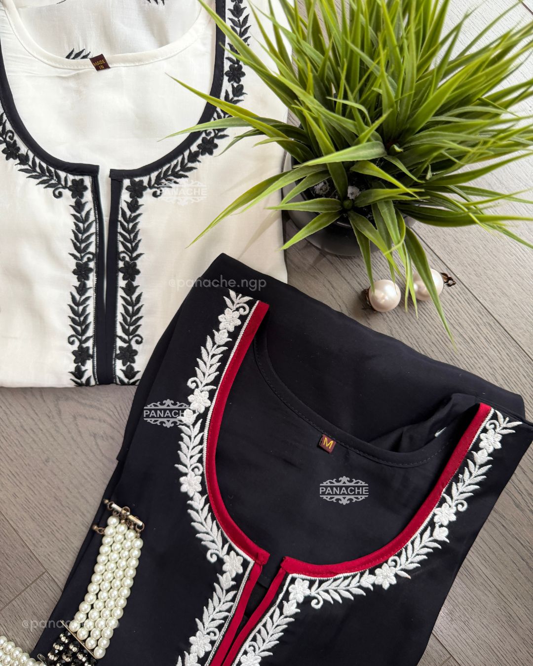 Monochrome farshi cottons