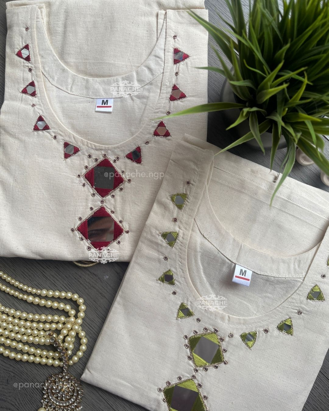 Cotton mirror budget coords