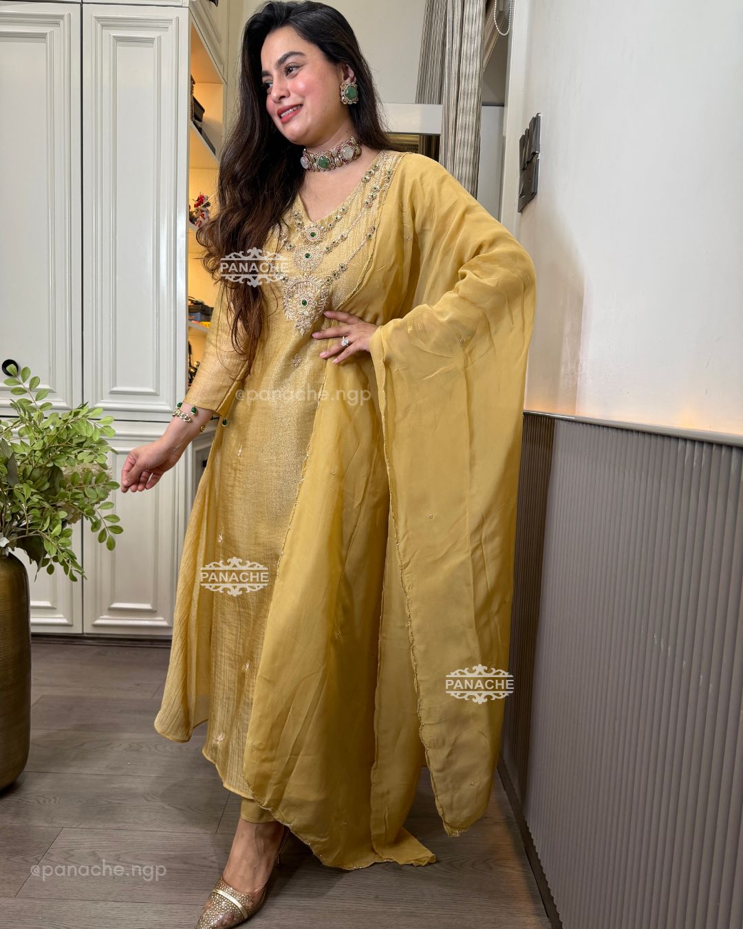 Rani jewelled set