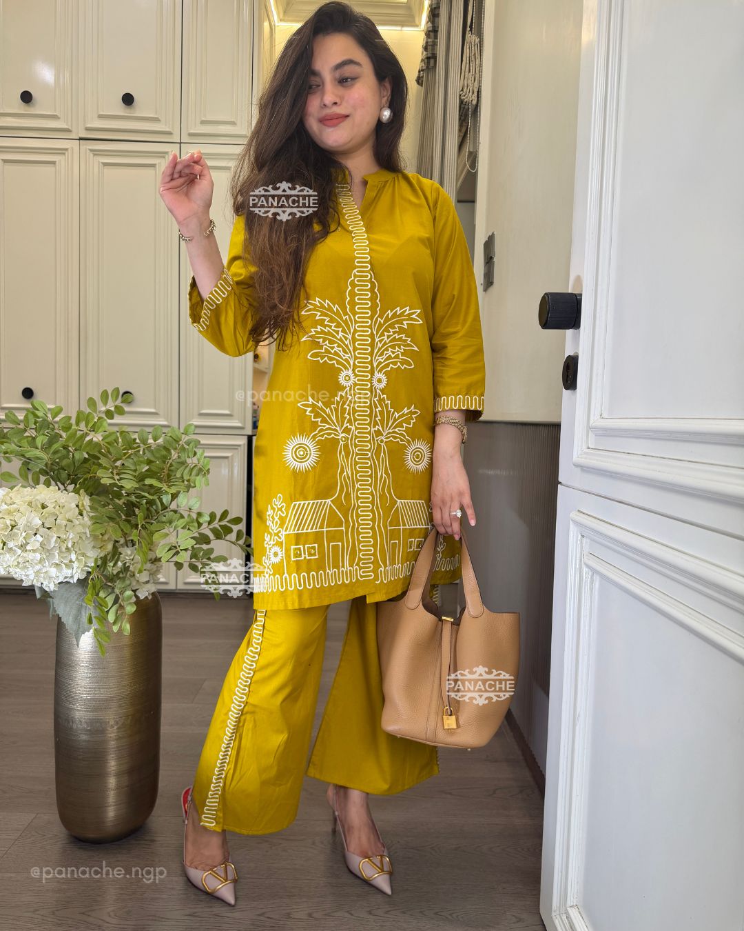 Haveli embroidered coords
