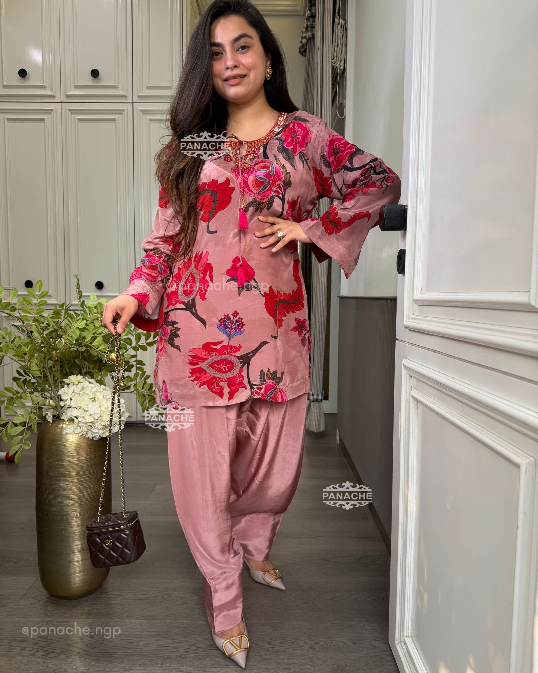 Floral farshi set