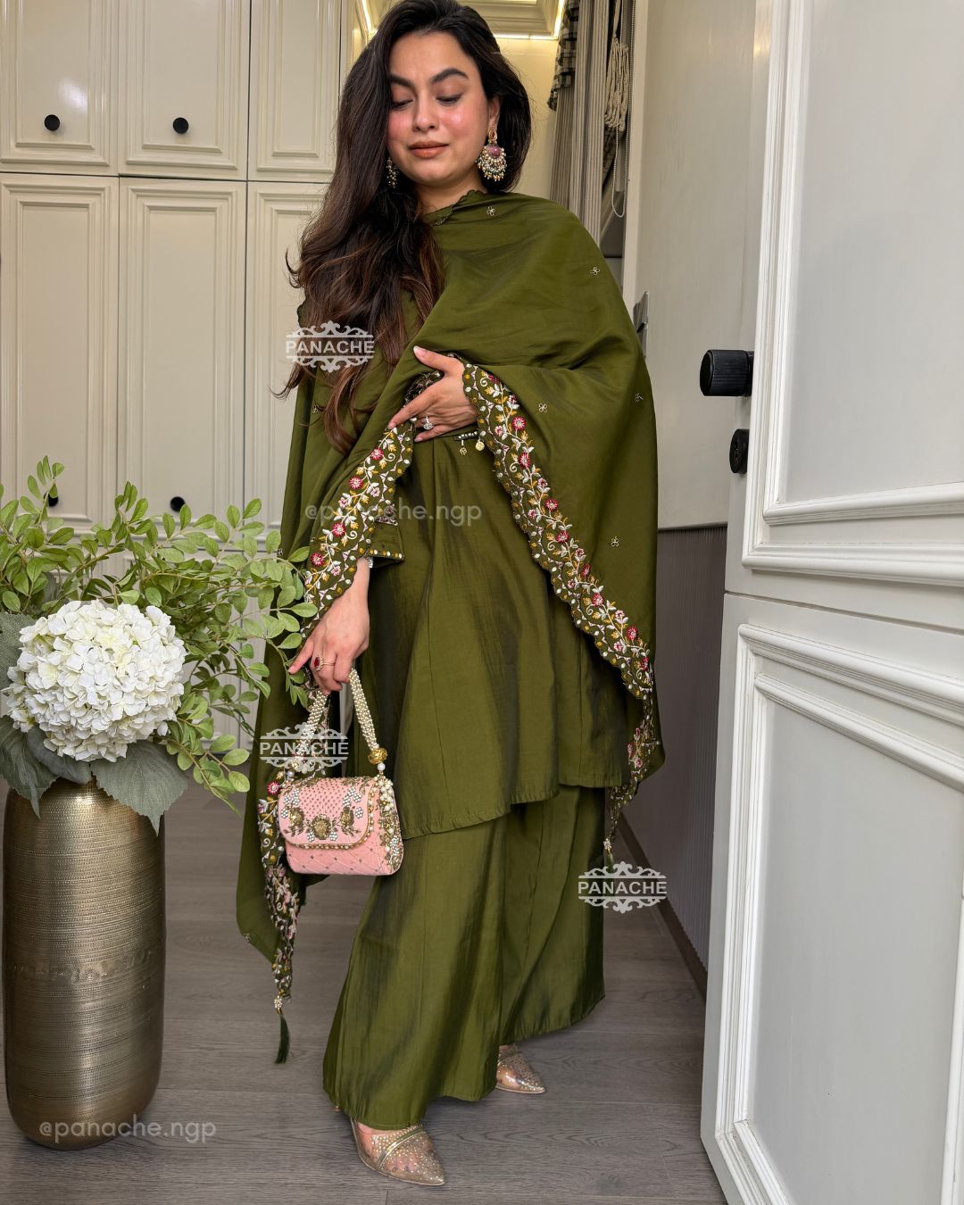 The zareen Gharara set