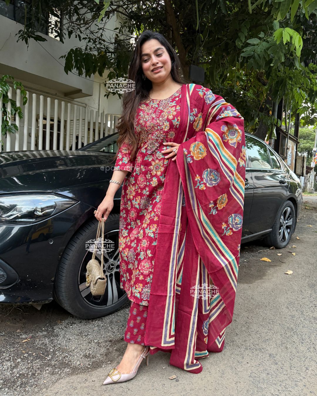 Marooniyat cotton set