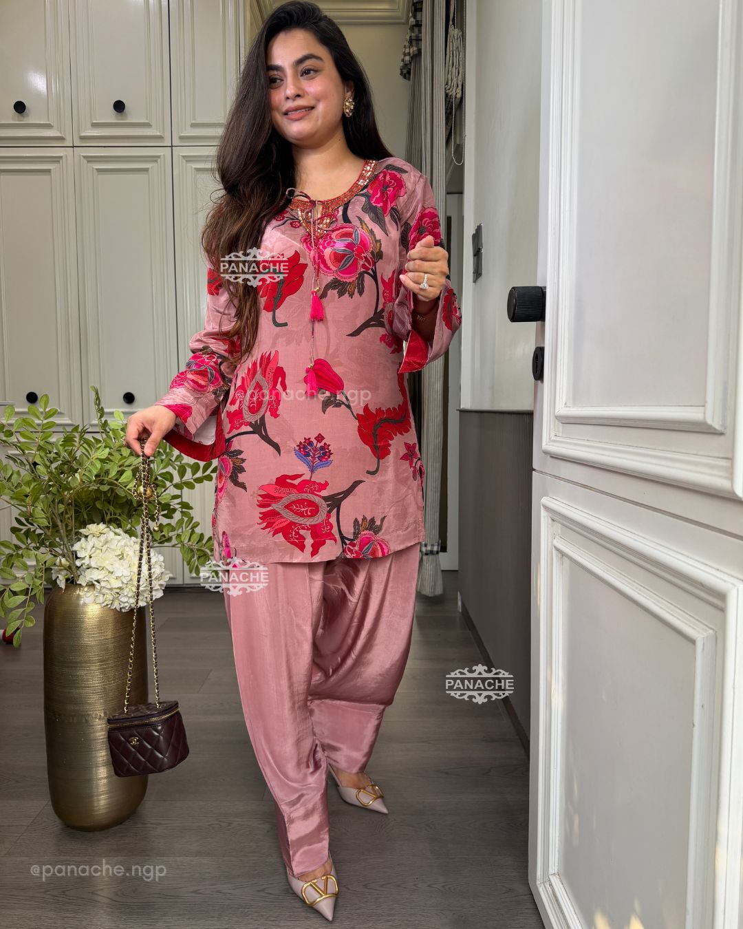 Floral farshi set