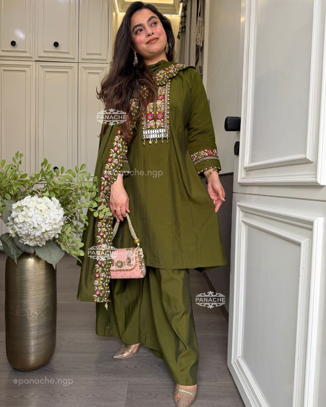The zareen Gharara set