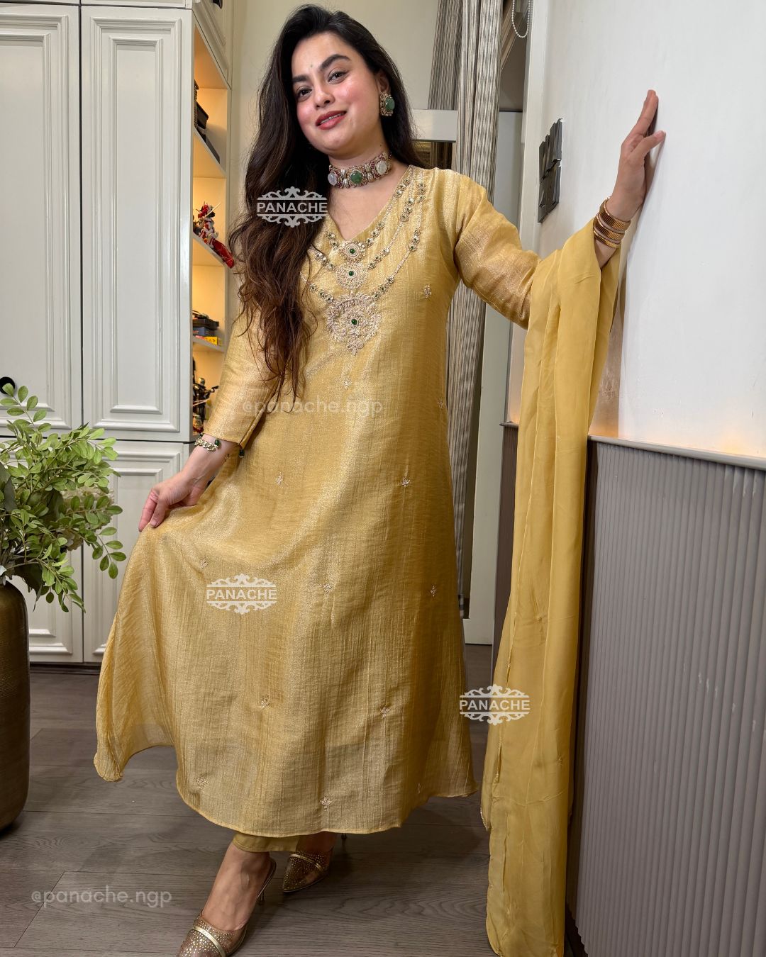 Rani jewelled set