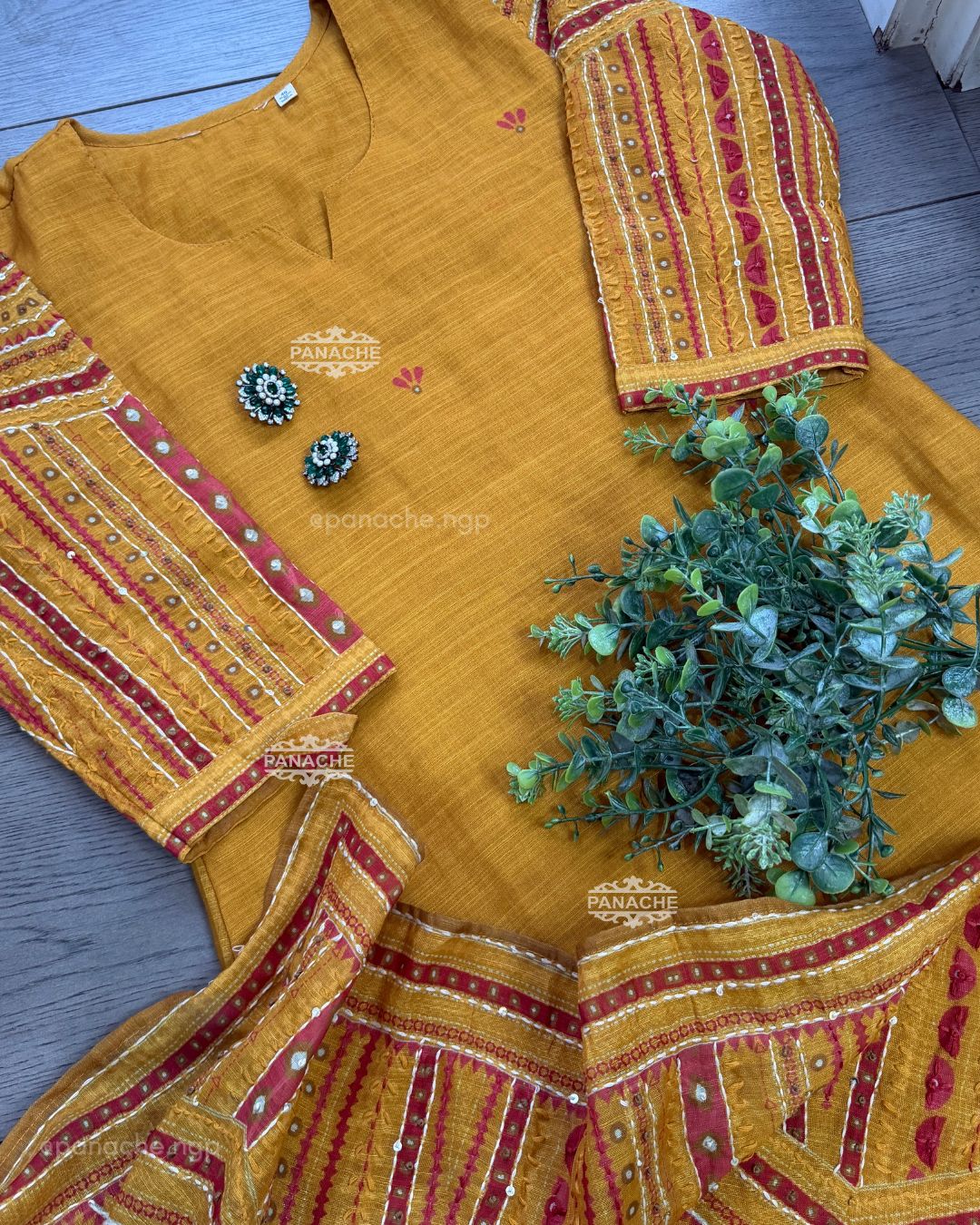 Mustard kaatha 2.0 set