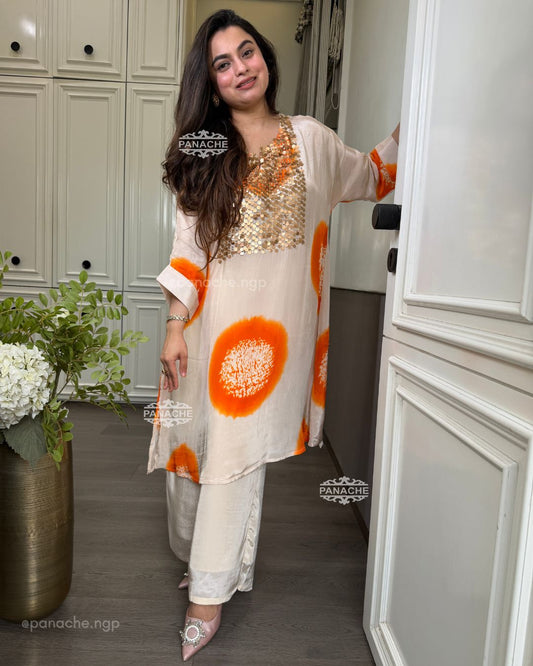 Shibori choga coords