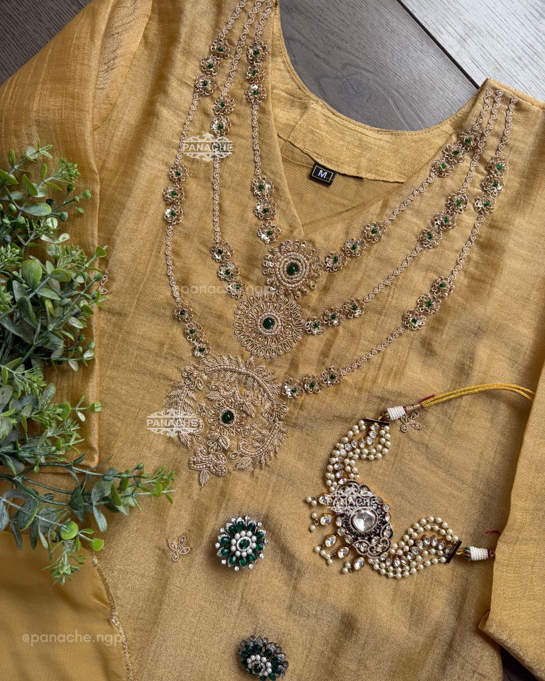 Rani jewelled set