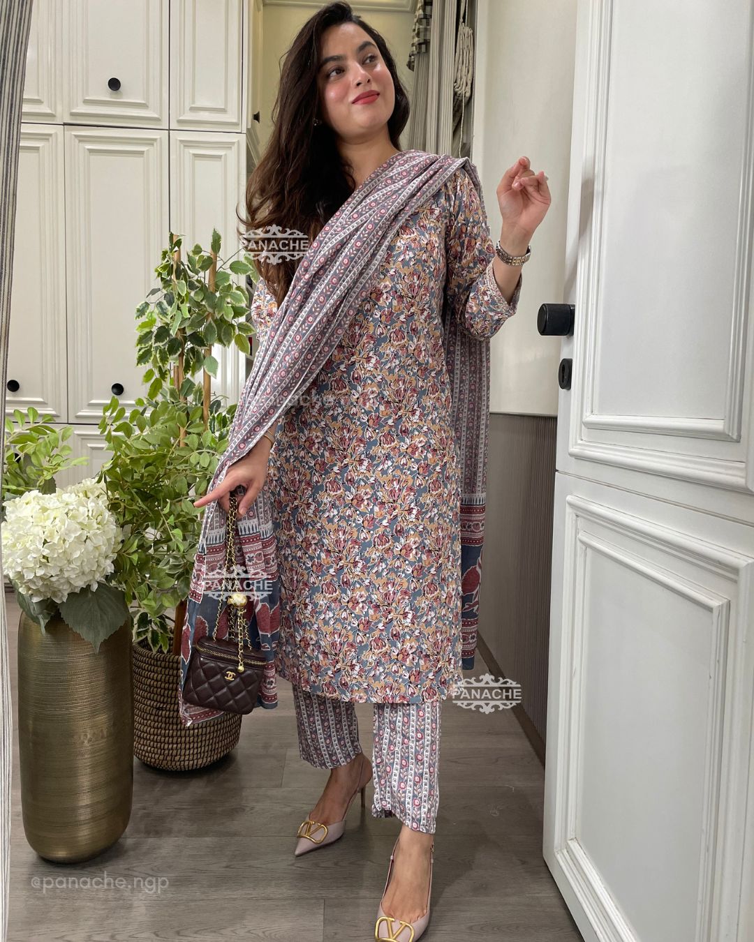 Print on print budget cotton set