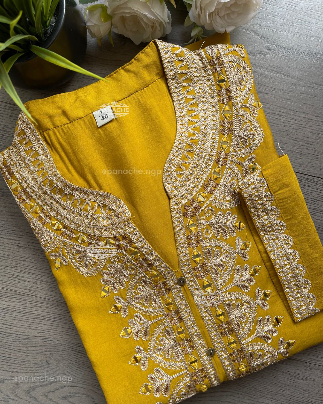 Mirror & thread suit