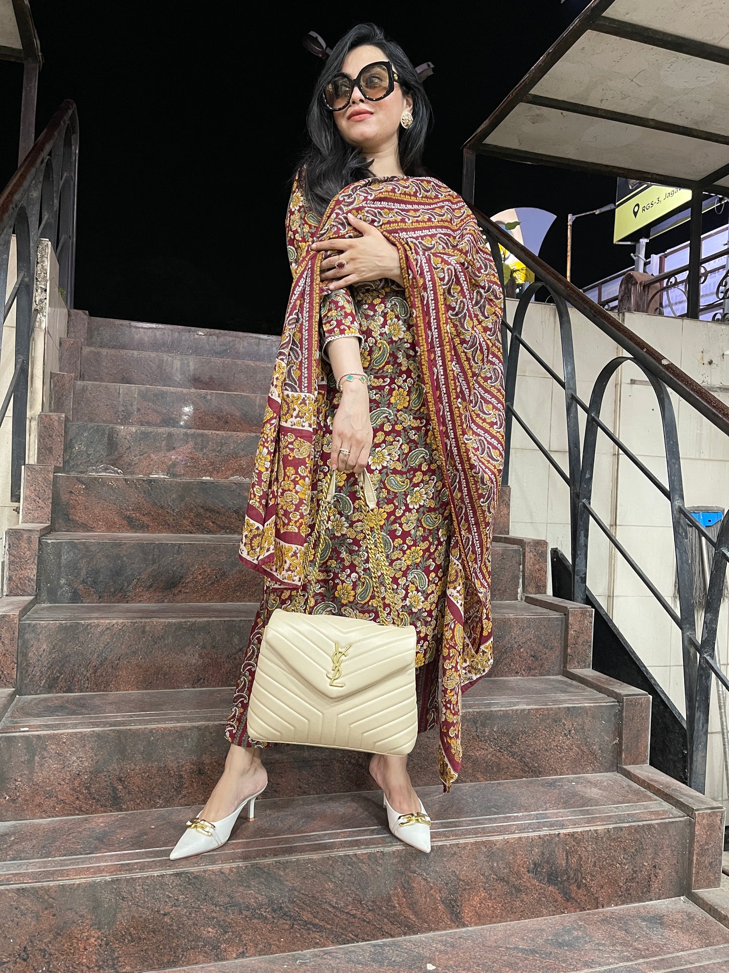 Kalamkari Budget set in mul cotton