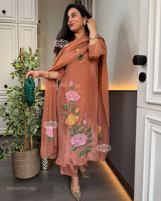 Vintage Rose Suit Set