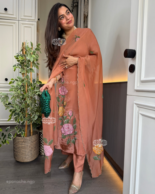 Vintage Rose Suit Set