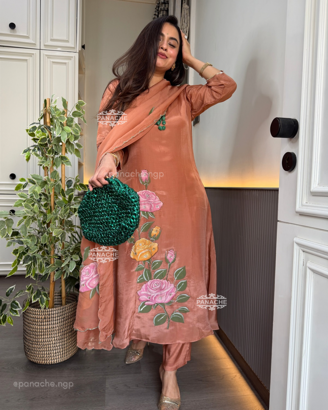 Vintage Rose Suit Set