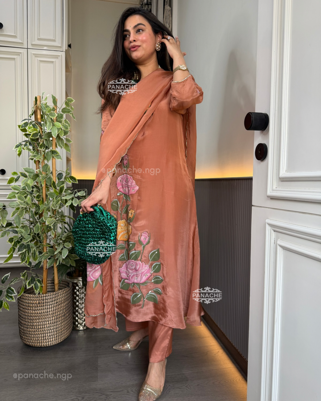 Vintage Rose Suit Set