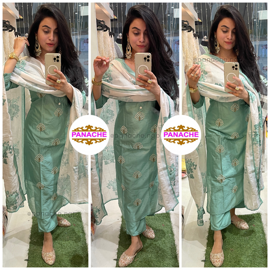 Dola Silk Kurta Pant