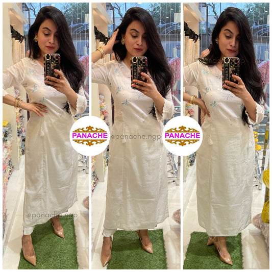 Elegant Coordinate Kurta Pant Set